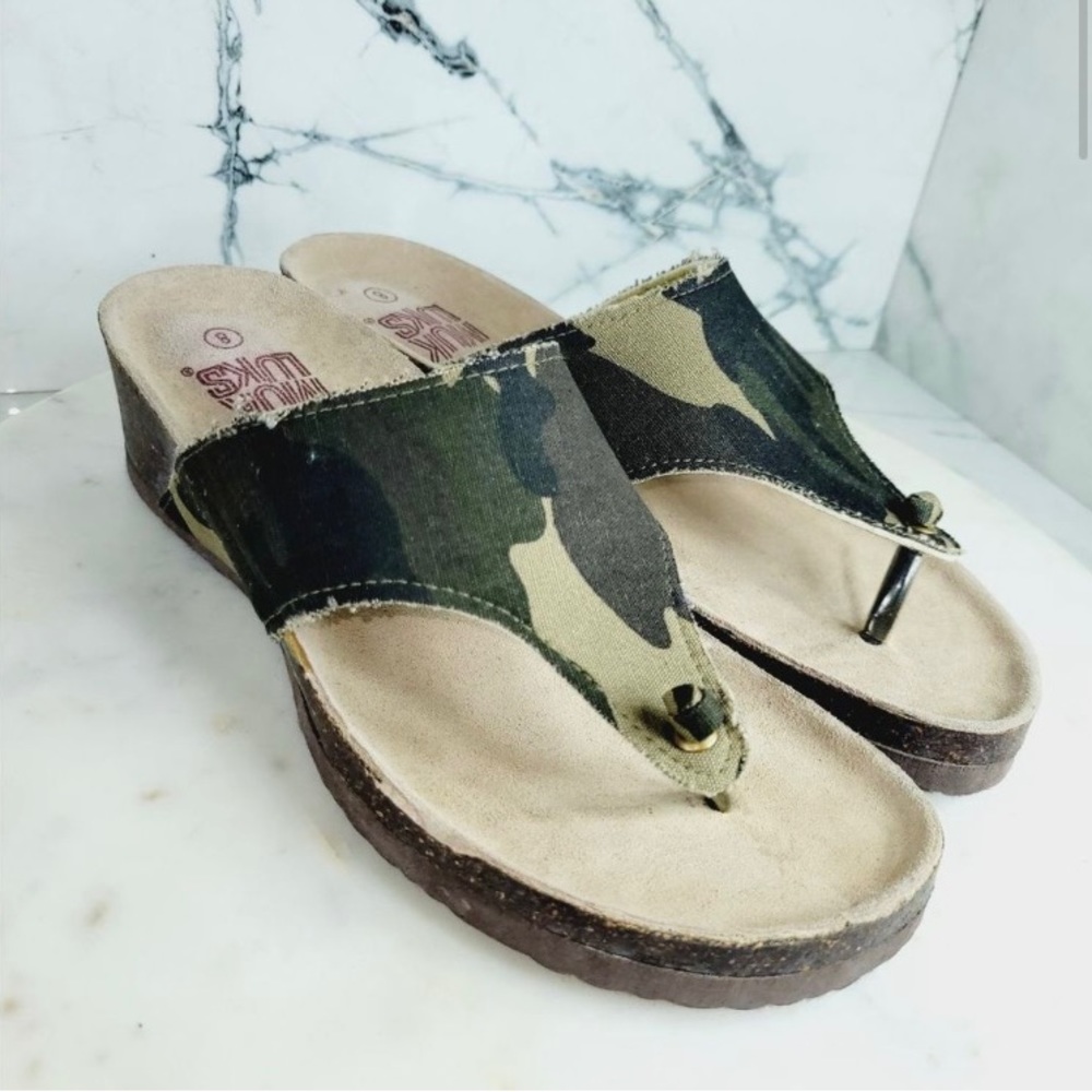 Camo Sandals